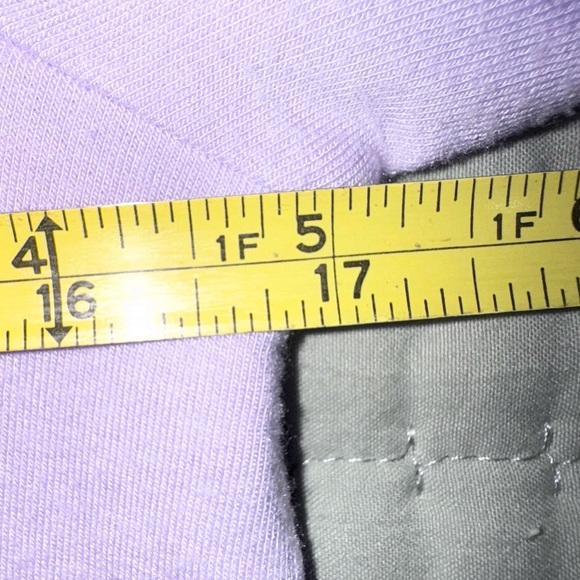 Lilly Pulitzer Luxletic Areli Pullover Lilac Light Verbena V-Neck Soft Sz S EUC - Picture 9 of 11